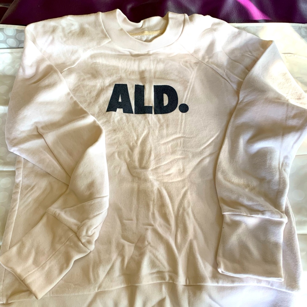 Aime Leon Dore white sweatshirt